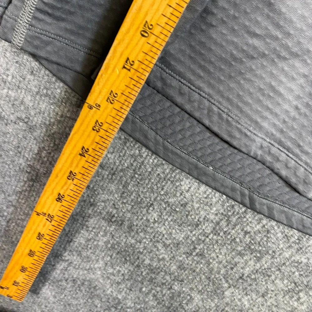 Nike Pro Hyperwarm Womens Grey Waffle Knit Hooded Training Top 931977-071 Medium